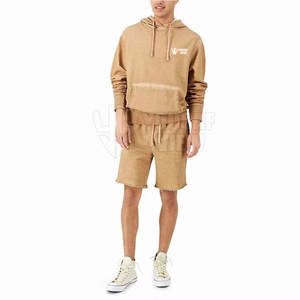 Nouvel arrivage de sweats à capuche pour hommes ensemble court Style unique respirant imprimé sweats à capuche décontractés pour l'été grande taille Offre Spéciale - Product Image 2