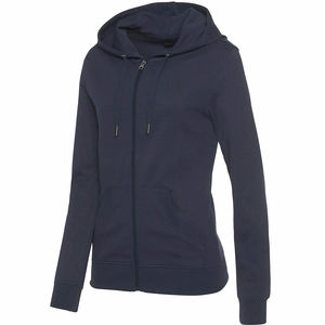 Sudadera con Capucha Personalizada para Mujer, Estilo Casual, Manga Larga, Ajuste Holgado, Otoño Invierno, con Guantes, Modelo City - Product Image 2