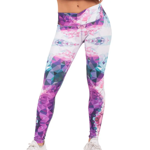 Fabricant de leggings Vente en gros Pantalon de yoga taille haute pour femme Impression de chien Beurre doux Motif personnalisé - Product Image 2