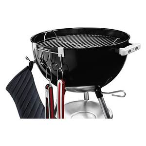 Hervidor Compacto 4P con Ganchos de Cromo Pulido para Utensilios y Accesorios de Barbacoa 7401 - Product Image 3