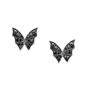 White Crystal Small Size 925 <b>Sterling</b> <b>Silver</b> Gold Plated <b>Silver</b> Stud <b>Earring</b> Designer Stud <b>Earring</b> White Gemstone <b>Silver</b> <b>Earring</b> - Product Image 2