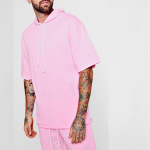 Sweats à capuche en molleton épais vierge surdimensionné Plus toutes les tailles Sweats à capuche avec logo personnalisé de haute qualité 550 Gsm Hoodie 100% coton - Product Image 6