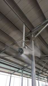 พัดลมอัจฉริยะ cowair hvls พัดลมเพดานประหยัดพลังงาน250สำหรับฟาร์มโรงนาคลังสินค้าและปศุสัตว์ - Product Image 5