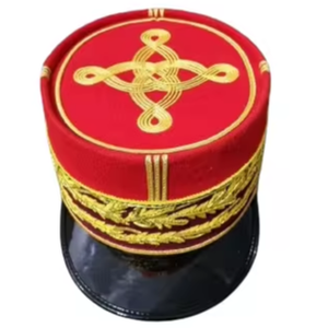 Nouveau service 2025, logo personnalisé, 100% laine, uniforme, casquette d'inspecteur de la Première Guerre mondiale, casquette de station - Product Image 2