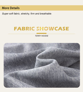 เสื้อมีฮู้ดสำหรับผู้ชายไซส์ใหญ่ - Product Image 6