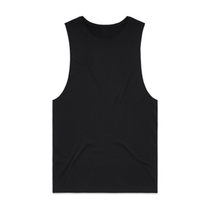 Men's Premium Quality Breathable Knitted Cotton Custom <b>Logo</b> Solid Color OEM Gym Tank Top - Product Image 3