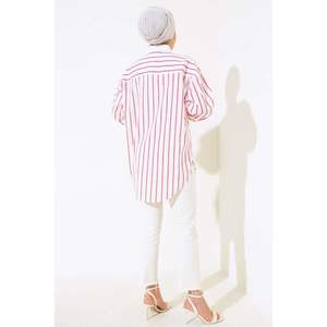 Camisa Dos Rayas Rojo - Product Image 2