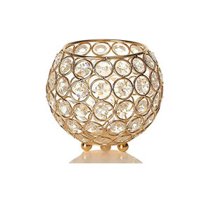 Achetez la couleur attrayante et le bol en cristal de bougie de conception disponible à un prix raisonnable - Product Image 1