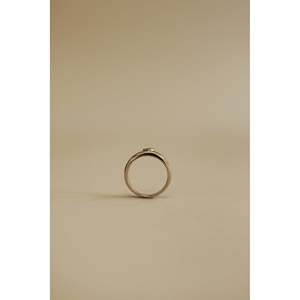 Vintage Heart Dome <b>Diamond</b> <b>Ring</b> - Product Image 4