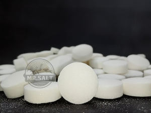 Comprimé de chlorure de sodium NaCl de qualité industrielle haute pureté 99.9% 25kg en vrac en gros étiquette égyptienne OEM eau de marque privée - Product Image 3