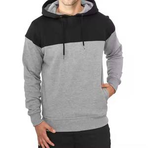 Nuevo diseño para hombre 500 GSM algodón pulóver sudaderas con capucha de gran tamaño recortada hombro caído Sudadera con capucha estampado peso pesado corte dobladillo primavera - Product Image 1