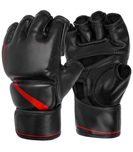 ถุงมือ MMA แบบนุ่มสำหรับต่อสู้ชกมวยถุงมือกล่องนวมนวมสำหรับแข่งขันเตะมวยถุงมือสำหรับเยาวชนผู้ผลิต