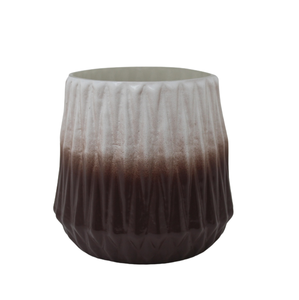 Pot à bougie en verre votif design classique fini blanc pour décoration de table de festival en gros en vrac - Product Image 2