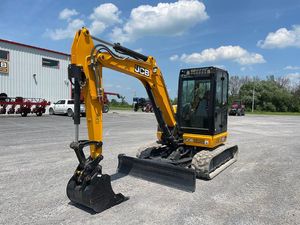 รถขุดขนาดเล็ก JCB 50Z-1 ปี 2023 ใช้ได้กับใบมีดดันดินมาตรฐาน Caterpillar พร้อมบุ้งกี๋ขนาด 24 นิ้ว ระบบไฮดรอลิกแบบตีนตะขาบ  มอเตอร์ไฮดรอลิก  ขุดลึกได้สูง - Product Image 3