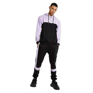 Ensemble de survêtement pour homme, design tendance, jogging uni, 2 pièces, survêtement pour homme, sweat à capuche personnalisé avec fermeture éclair - Product Image 4