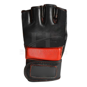 Gants de MMA professionnels pour hommes avec design à doigts ouverts et coutures durables pour une utilisation à long terme - Product Image 4