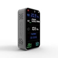 Monitor Kualitas Udara Portabel Multifungsi Grosir - Detektor Gas O2 CO dengan Pengukuran Tekanan Udara, Suhu, dan Kelembapan