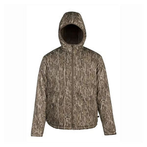 Veste de chasse d'hiver pour hommes en gros, marque privée, col montant, logo frontal, style bomber rembourré, fournisseur d'équipement tactique - Product Image 1