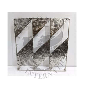 Arte de pared de Metal moderno decoración del hogar geometría única colgante artes manualidades regalo decoraciones de pared para el hogar de lujo - Product Image 6