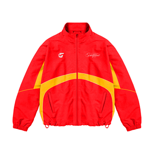 ชุดวอร์มผู้ชายแบบมีฮู้ด ผ้าโพลีเอสเตอร์/คอตตอนเนื้อหนา กันลม สไตล์ลำลอง แบบเรียบ - Product Image 3