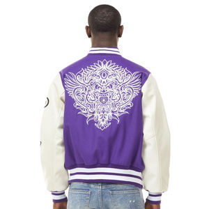 2026 <b>Light</b> Weight <b>Men</b> Embroidery Varsity <b>Jackets</b> Custom Collar Design <b>Men</b> Embroidery Varsity <b>Jackets</b> For Sale - Product Image 4