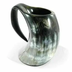 新款基础牛角杯原装维京饮用牛角杯饮水器热销产品现代设计牛角杯