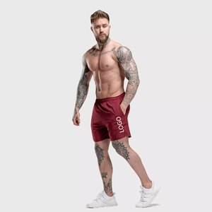 Pantalones Cortos Deportivos Personalizados para Hombre, Cintura Elástica, para Entrenamiento, Deportes, Fitness, Trotar, Diseño Sólido o Estampado, Secado Rápido - Product Image 5