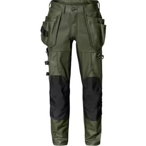 Customized Men's Lightweight Breathable Cargo Trousers Polyester/Cotton High Street Workwear Outdoor <b>Pants</b> with Multiple Pockets - Product Image 2
