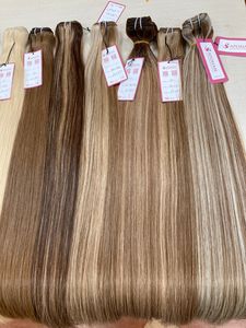 ผมต่อเป็นลอนแบบธรรมชาติและสีบลอนด์ผมสองชั้น - Product Image 3