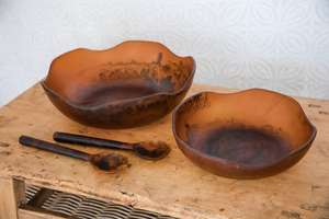 Grand bol en résine de qualité supérieure pour salade de cuisine et dessus de table pour servir et mélanger Bol d'ustensiles de cuisine tendance de premier ordre - Product Image 6