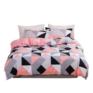 Parures de lit d'hôtel d'hiver de luxe, draps en coton doux, taies d'oreiller, housses de couette, 300 fils, personnalisables, motifs floraux haut de gamme - Product Image 3