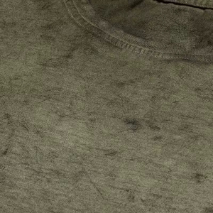 Venta al por mayor 100% tela de algodón tasa razonable cuello o media manga logotipo personalizado dos tonos color hombres camiseta de moda - Product Image 3