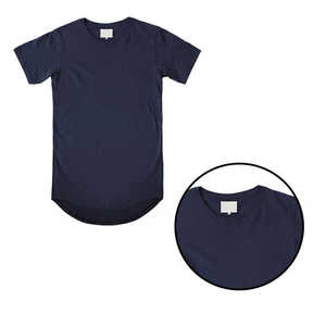 Camisetas de hombre de alta calidad, camisetas de algodón de manga corta de Color personalizado de gran tamaño liso, ropa informal en blanco para hombre - Product Image 5