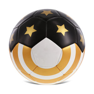 Balón de fútbol Venta caliente Material de cuero Tamaño personalizado Alto servicio OEM Mejor pelota de fútbol tendencia Mejor diseño Precio económico - Product Image 5