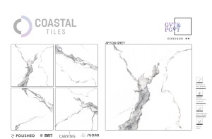 เครื่องเคลือบดินเผาพอร์ซเลน AAA + 60x60มันเงาสไตล์การออกแบบที่ทันสมัยสไตล์ไฟร์บริกสำหรับพื้นมาตรฐาน - Product Image 6