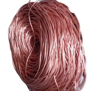 Cable de Cobre Reciclado de Alta Calidad, 99.99% de Pureza, Grosor de 8-10 mm, Color Rojo Brillante, Listo para Envío al por Mayor - Product Image 1