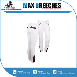 กางเกงขี่ม้าผ้าไนลอนสวมใส่สบายป้องกันเข่าสำหรับเล่นกีฬาใช้ป้องกันโลโก้ได้ตามต้องการ - Product Image 2