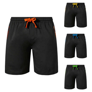 Short de compression de sport d'été pour hommes Short de course de fitness et de gym à impression personnalisée Short décontracté à motif solide - Product Image 6
