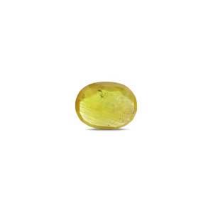 Saphir Jaune Naturel 5,55 Carats Pierre Facettée Coupe Ovale Variété de Pierres Précieuses Incluant Péridot Alexandrite Aigue-marine Tourmaline - Product Image 2
