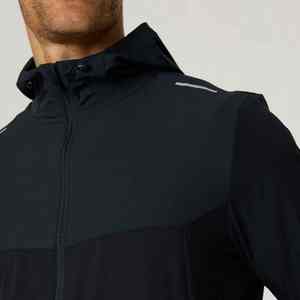 Chaqueta Cortavientos Ligera Personalizada, Transpirable, con Ventilación, Reflectante, de Algodón y Felpa, Secado Rápido, con Capucha, Talla Grande - Product Image 2