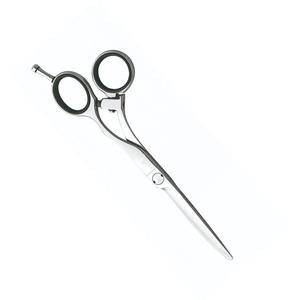 Vente en gros de ciseaux de coiffeur de 6 pouces lame en acier inoxydable couleur argent avec repose-doigt pour la coiffure - Product Image 3