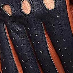 Prix de gros personnalisé du service OEM Gants en cuir pur Logo personnalisé Conception de gros Gants en cuir pour hommes - Product Image 6