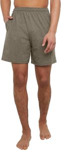 Mens Casual Cotton Jersey Shorts with Pockets Breathable Soft Lounge Shorts Elastic Waist Gym Shorts for Workout and Home - Product Image 3