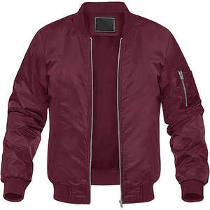 Chaquetas Bomber para Hombre Más Vendidas, Estilo Urbano, Marca Privada Personalizable, Impermeables y Transpirables - Product Image 1