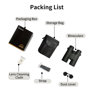 새로운 고품질 방수 야외 쌍안경 BAK7 FMC HD 12X50 휴대용 전문 장거리 망원경 쌍안경 - Product Image 6