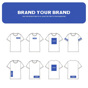 T-shirt pour homme de qualité supérieure, logo personnalisé, 100% coton tricoté, coupe vintage, épaules tombantes, imprimé, coupe classique - Product Image 4