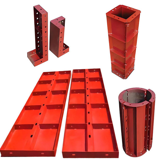 China-Made Concrete Panels Shuttering Formwork & Steel Column Formwork - Specially Engineered for Concrete Construction.