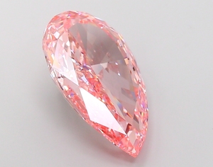 Élégant 14.02 Ct poire coupe fantaisie couleur rose vif diamant cultivé en laboratoire pierre de diamant CVD pour les acheteurs en gros de bijoux haut de gamme - Product Image 4