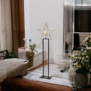 Figura Decorativa de Conejo Rústico, Adorno de Mesa Hecho a Mano, Construcción Duradera, Decoración Festiva para el Hogar, Elegante Pieza para Exhibir en Estantes - Product Image 5