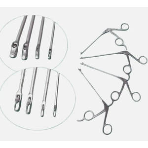 Instruments d'arthroscopie Punch Forceps Instruments d'orthopédie ensemble de 4 pièces - Product Image 1